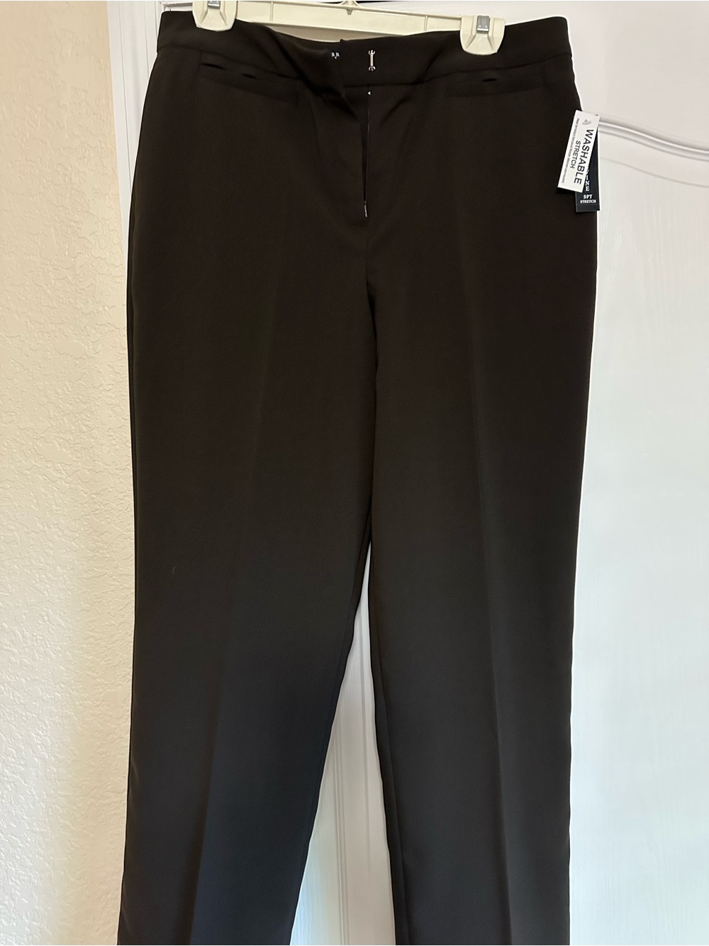 Chocolate Brown Work Pants - Classic Straight Leg